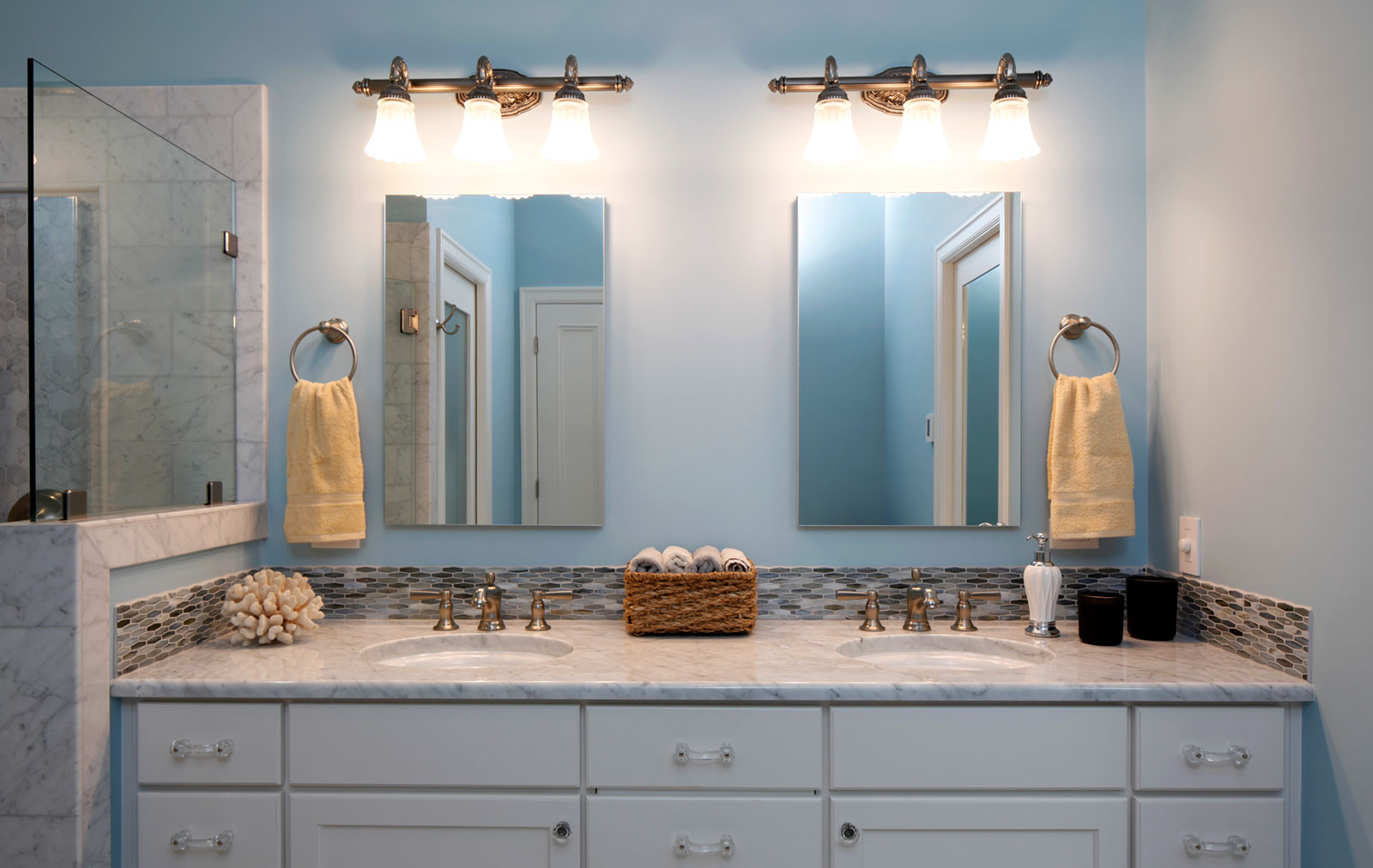 historic home bathroom remodel - Henderer Design + Build, Corvallis OR