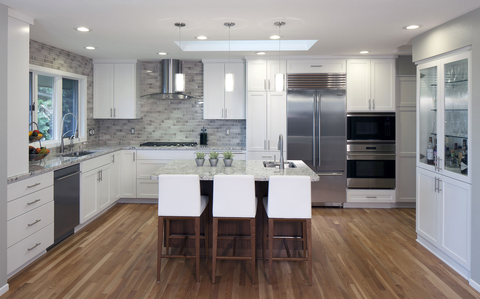 contemporary kitchen remodel, home remodeler - Henderer Design + Build, Corvallis OR