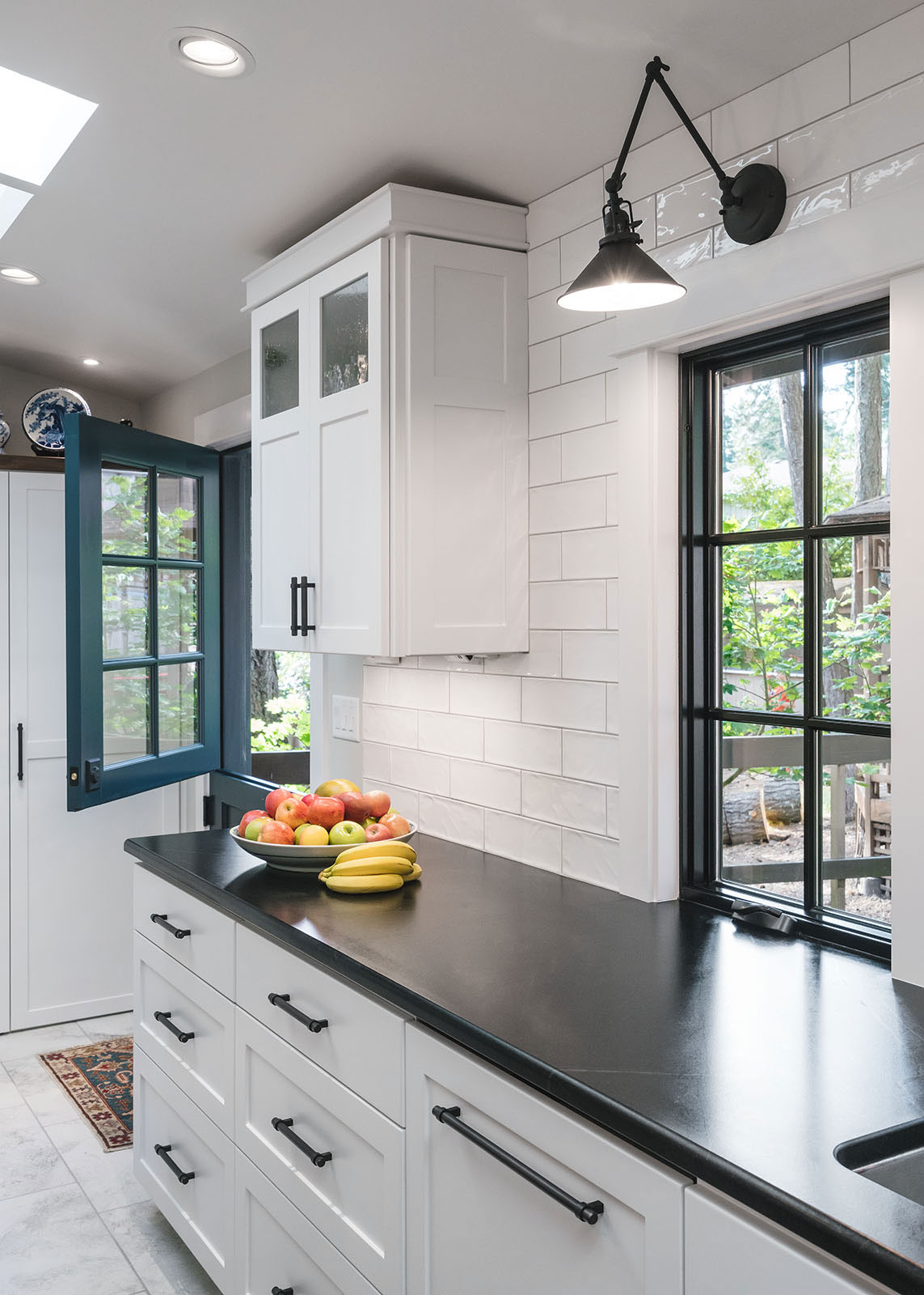 industrial kitchen design, home remodel - Henderer Design + Build, Corvallis OR
