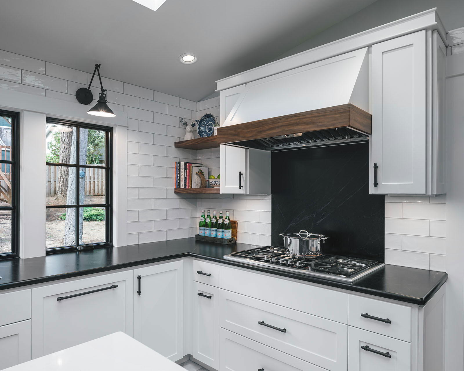 industrial kitchen design, home remodel - Henderer Design + Build, Corvallis OR