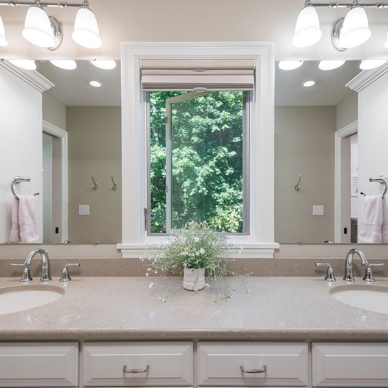 bathroom remodel - Henderer Design + Build, Corvallis OR