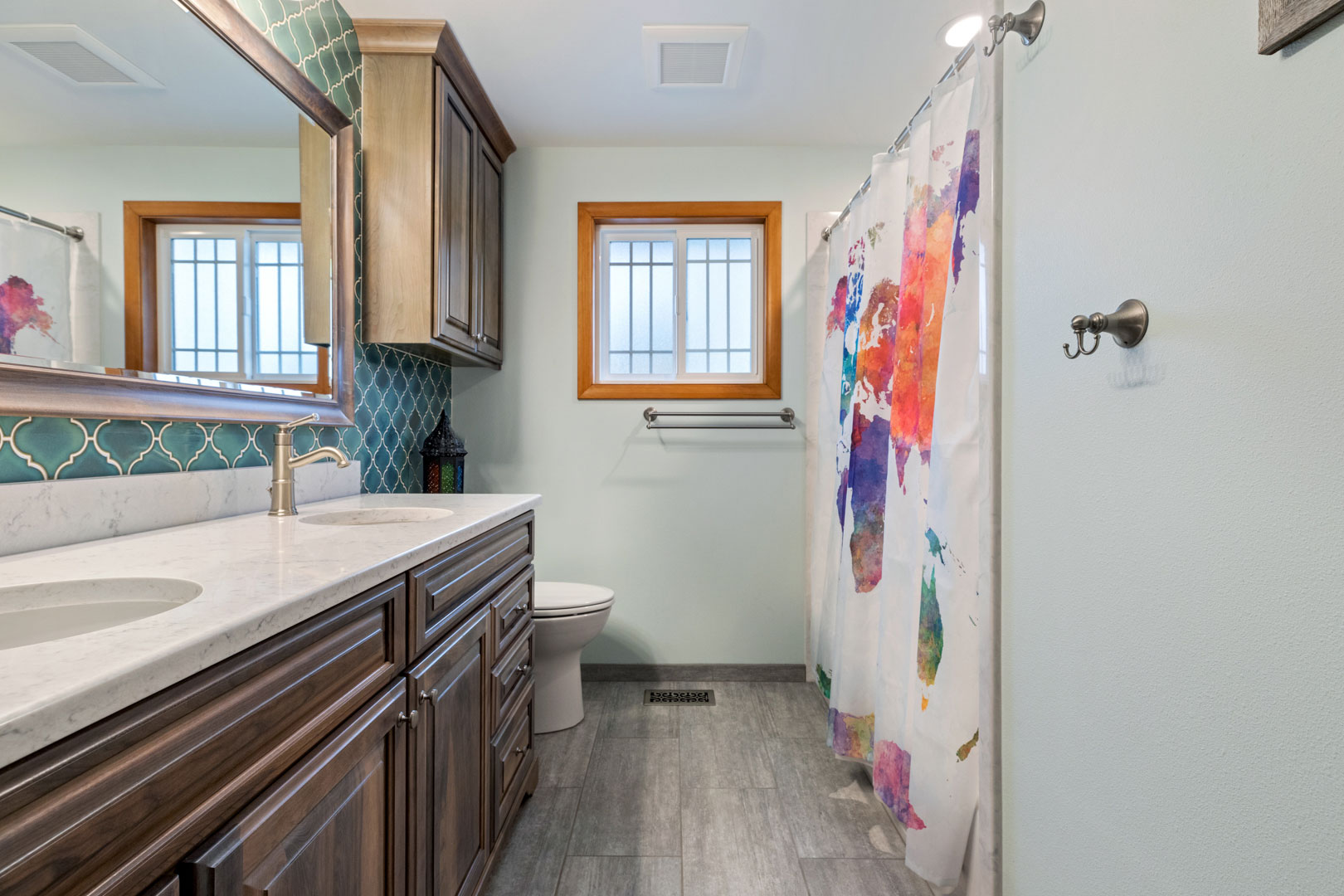 bathroom remodel - Henderer Design + Build, Corvallis OR