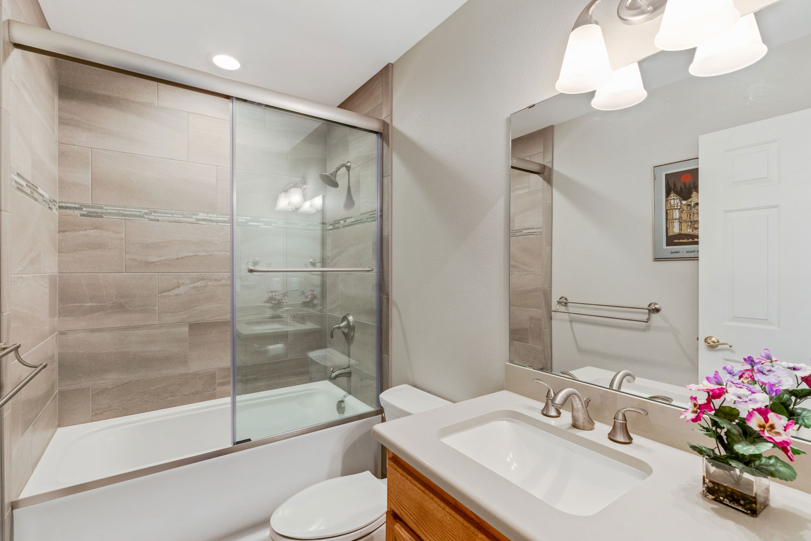 bath remodel - Henderer Design + Build, Corvallis OR