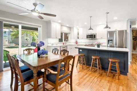 open kitchen concept remodel - Henderer Design + Build, Corvallis OR