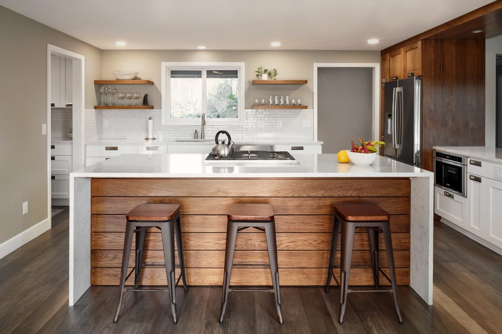 open concept kitchen remodel