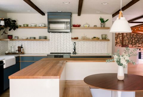 farmhouse kitchen remodel - henderer design + build + remodel, corvallis