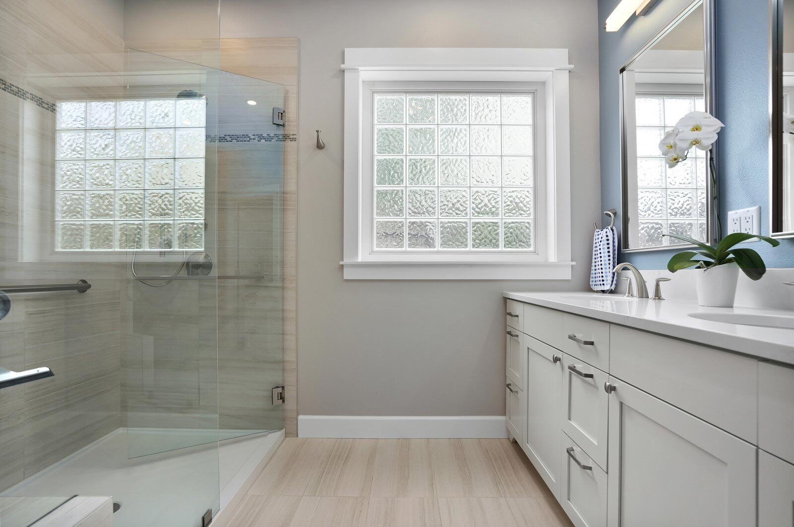 modern bathroom remodel