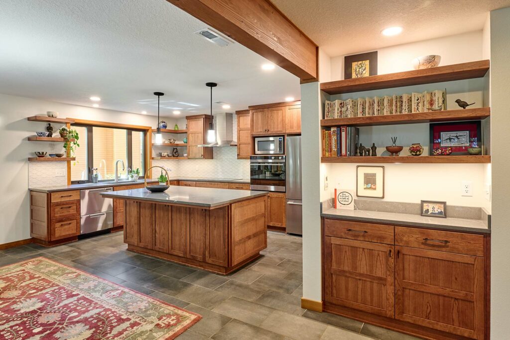 Japanese-inspired Craftsman kitchen remodel